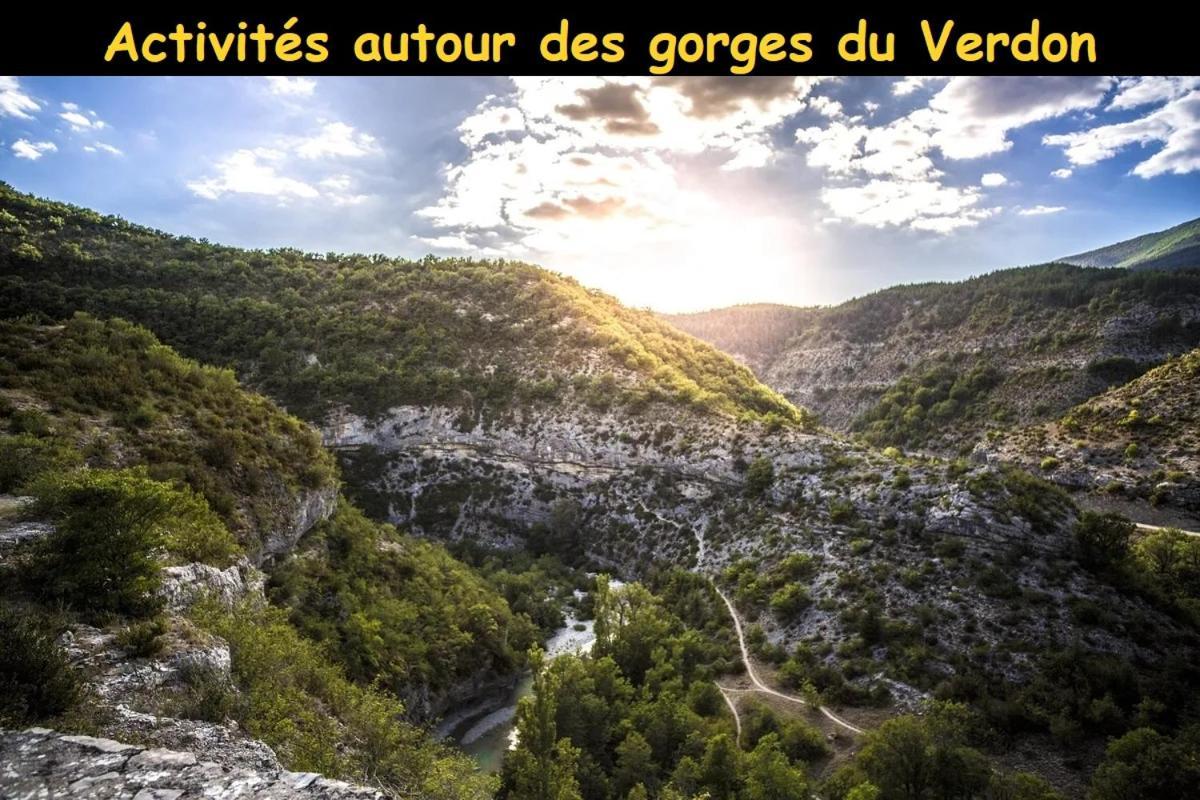 Gite Avec Terrasse Privee Proche Des Gorges Du Verdon Allemagne-en-Provence Luaran gambar