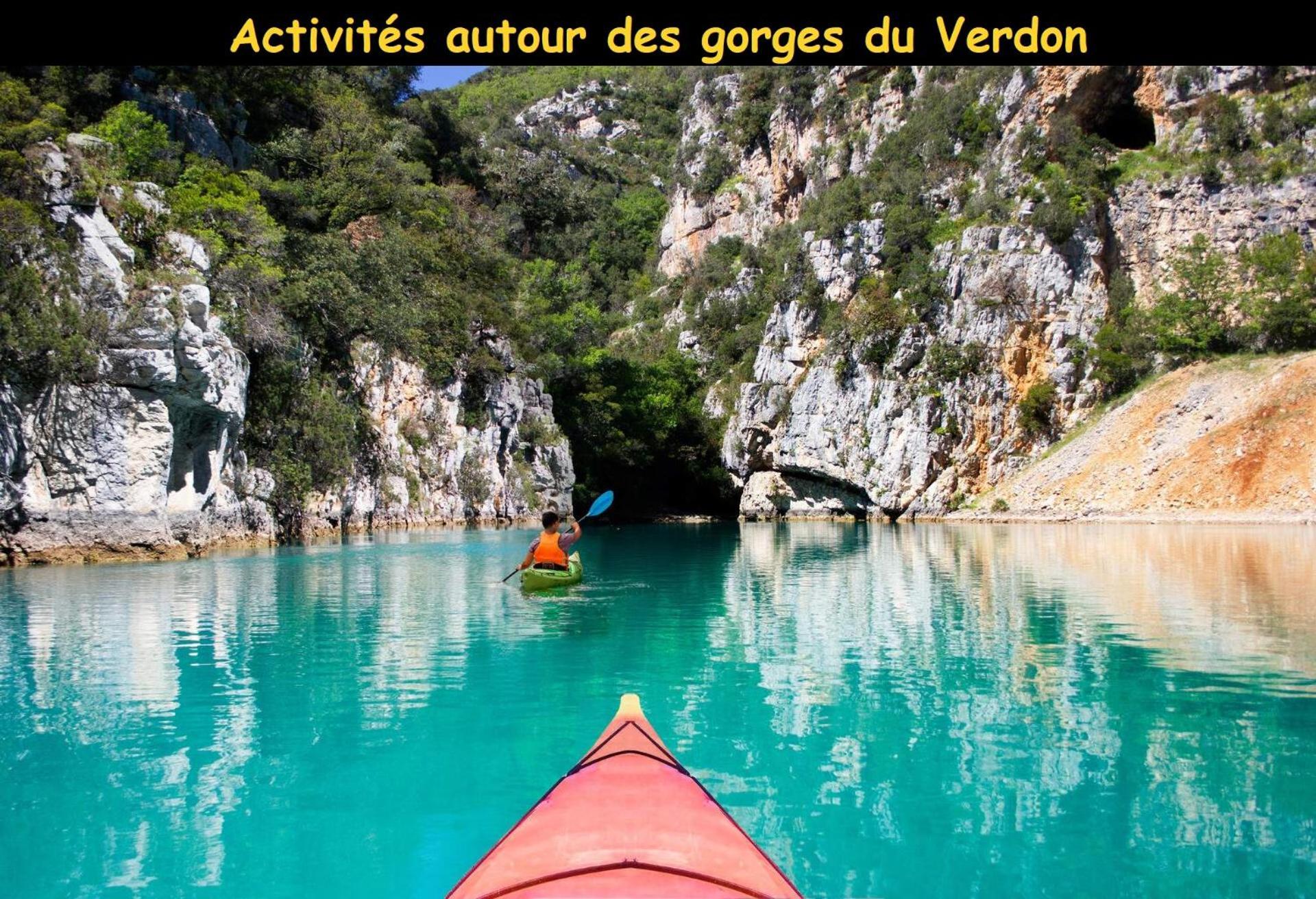 Gite Avec Terrasse Privee Proche Des Gorges Du Verdon Allemagne-en-Provence Luaran gambar